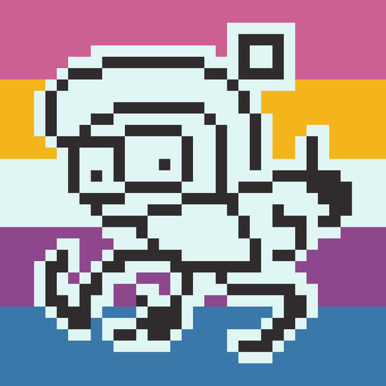 Anubi Anubi in a shy pose pointing her fingers at each other